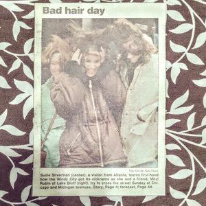 Chicago Sun Times Bad Hair Day in the Windy City